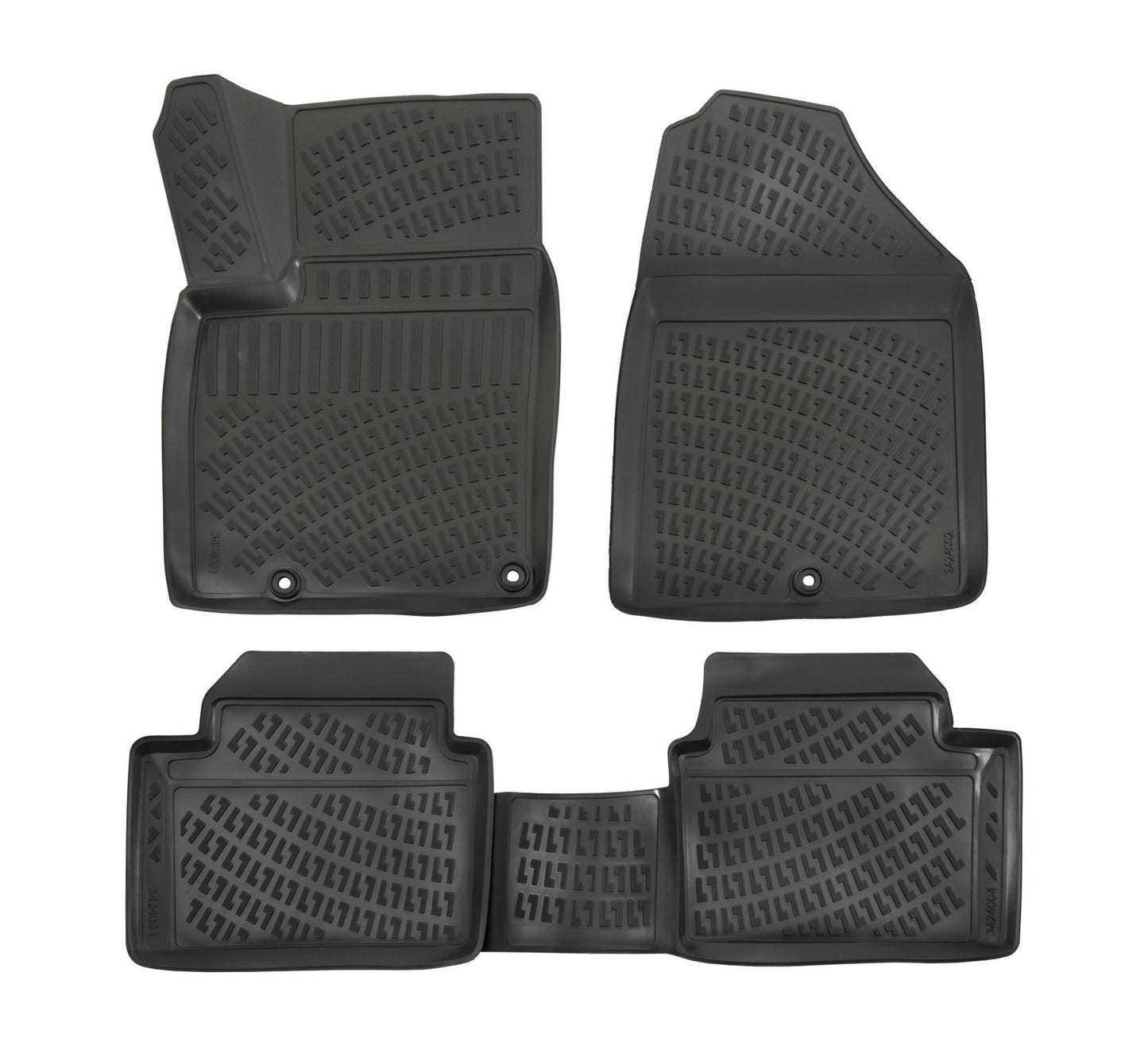 Covorase din cauciuc tip tavita Premium, Kia Ceed, 2018-