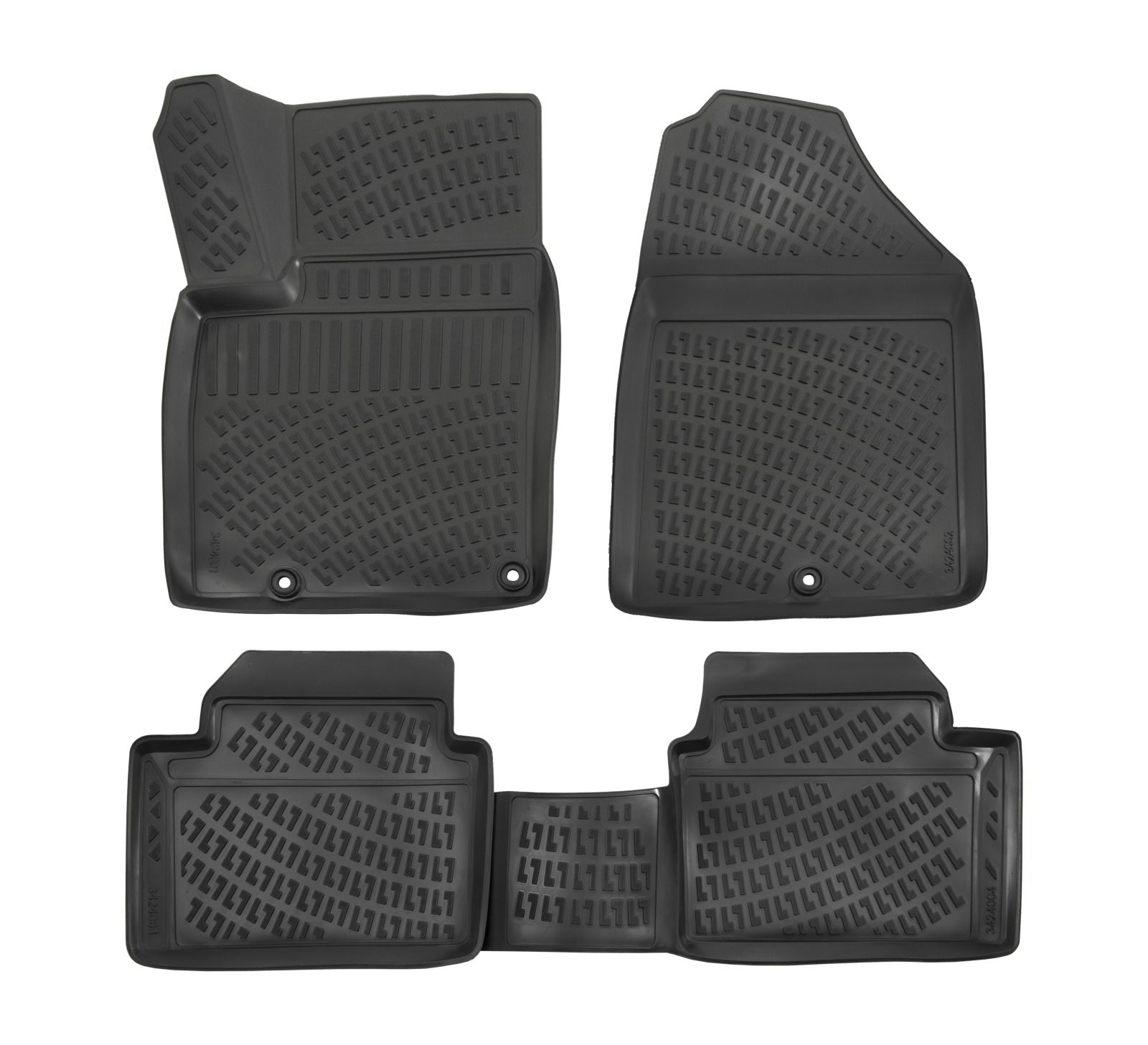 Covorase din cauciuc tip tavita Premium, Kia Ceed, 2018-