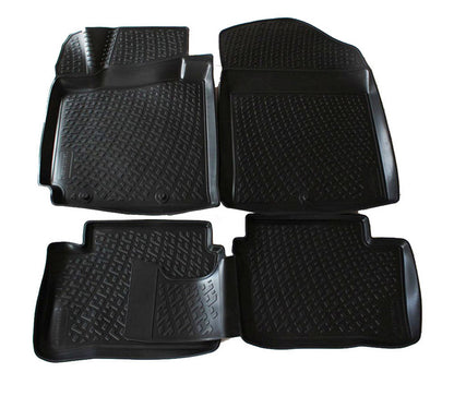Covorase din cauciuc tip tavita Premium, Kia Picanto, 2011-2017