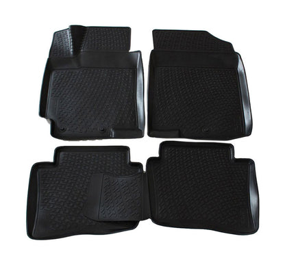 Covorase din cauciuc tip tavita Premium, Kia Rio, 2011-2017
