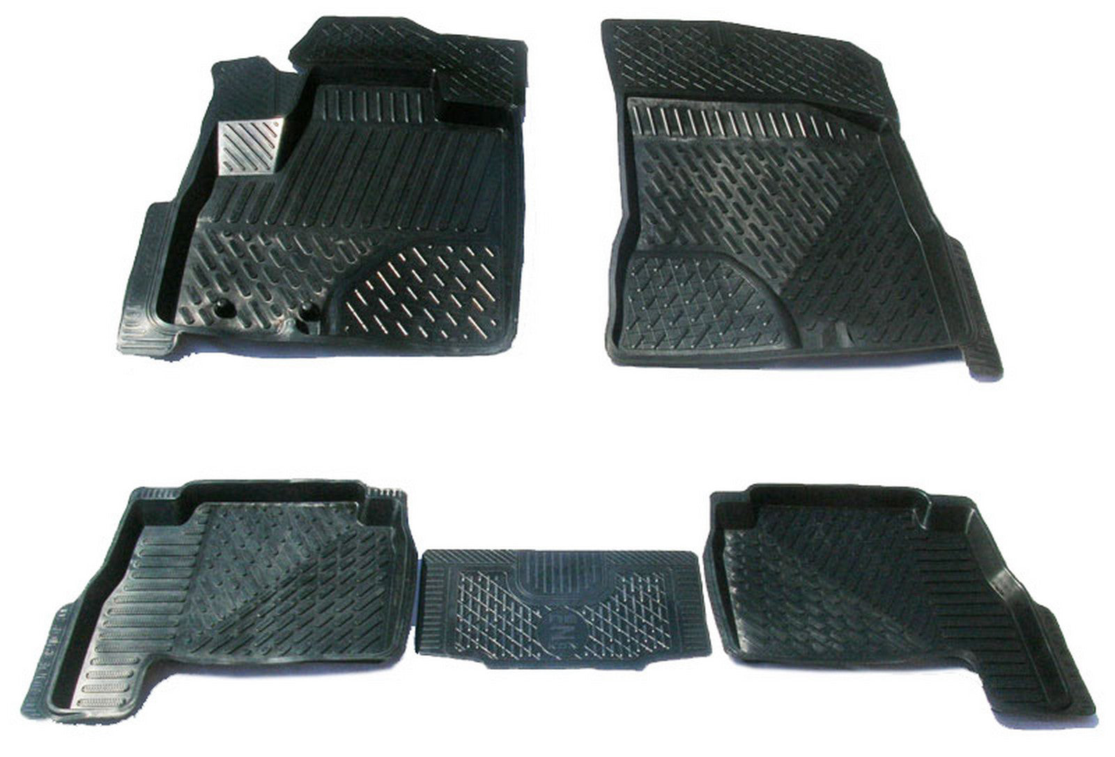 Covorase din cauciuc tip tavita Premium, Kia Sorento, 2002-2009