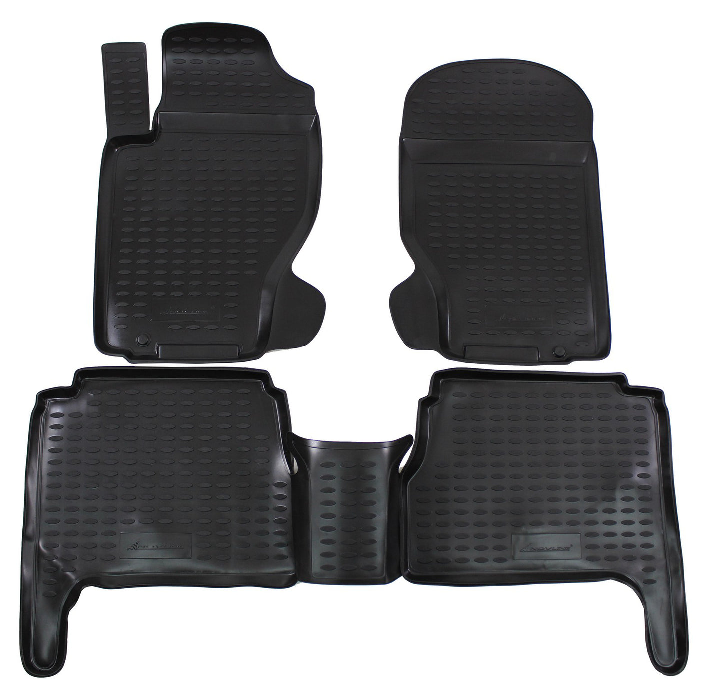 Covorase din cauciuc tip tavita Premium, Kia Sorento, 2002-2009