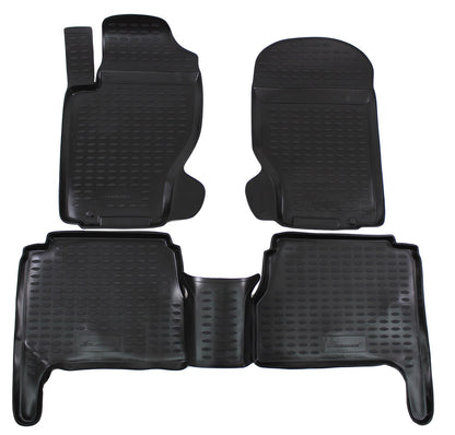 Covorase din cauciuc tip tavita Premium, Kia Sorento, 2002-2009