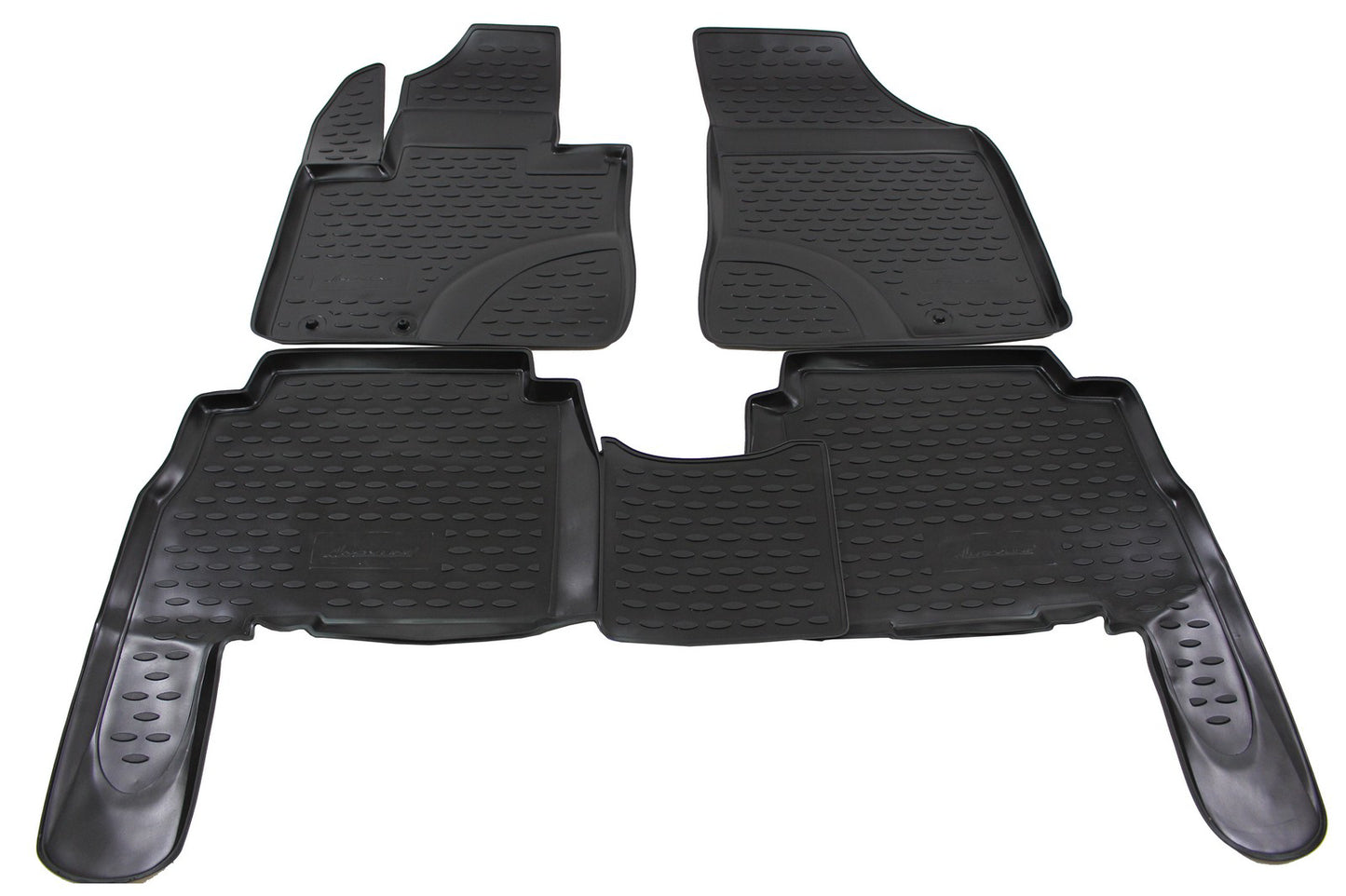 Covorase din cauciuc tip tavita Premium, Kia Sorento, 2009-2012