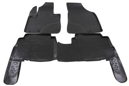 Covorase din cauciuc tip tavita Premium, Kia Sorento, 2009-2012