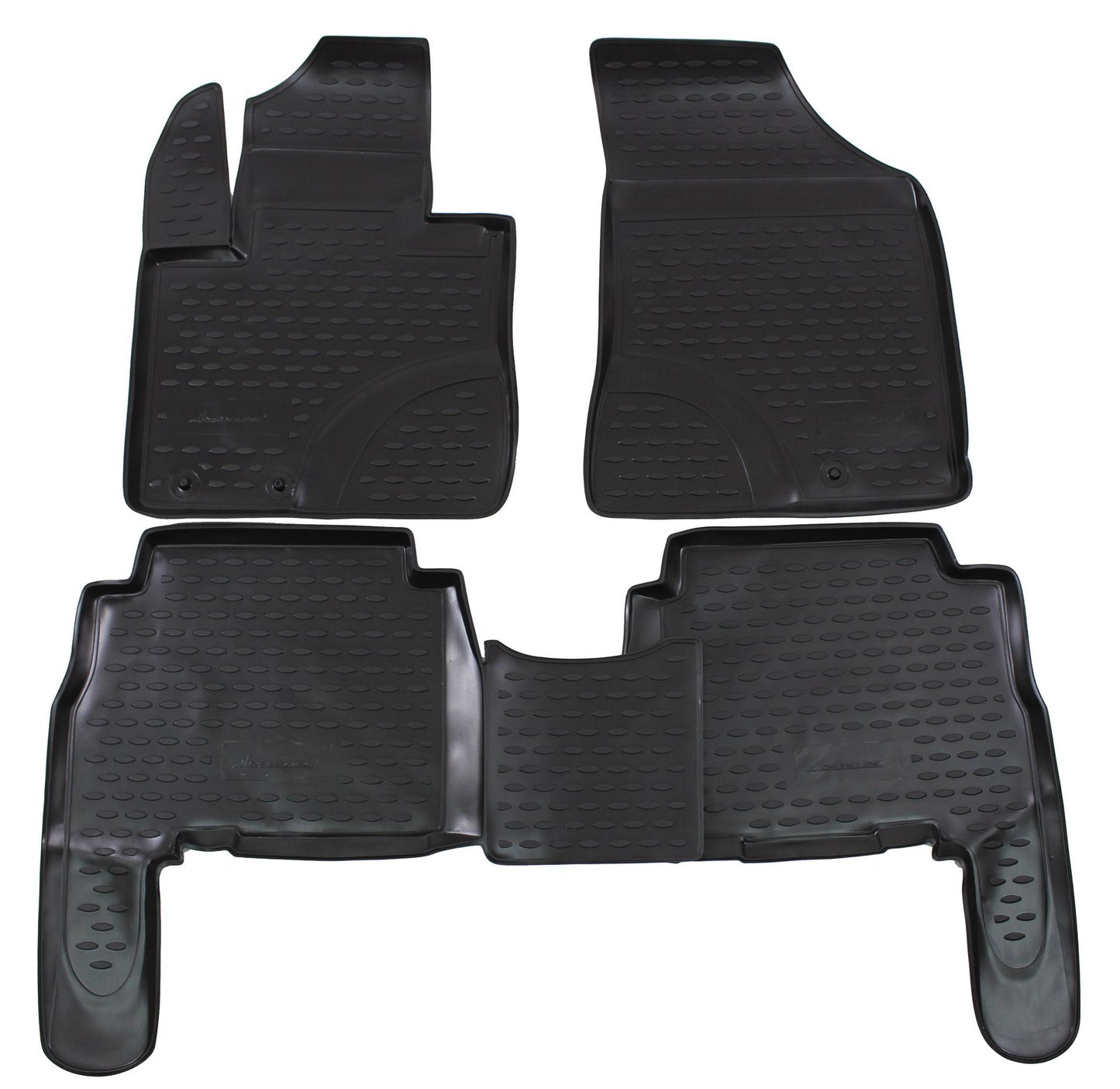 Covorase din cauciuc tip tavita Premium, Kia Sorento, 2009-2012
