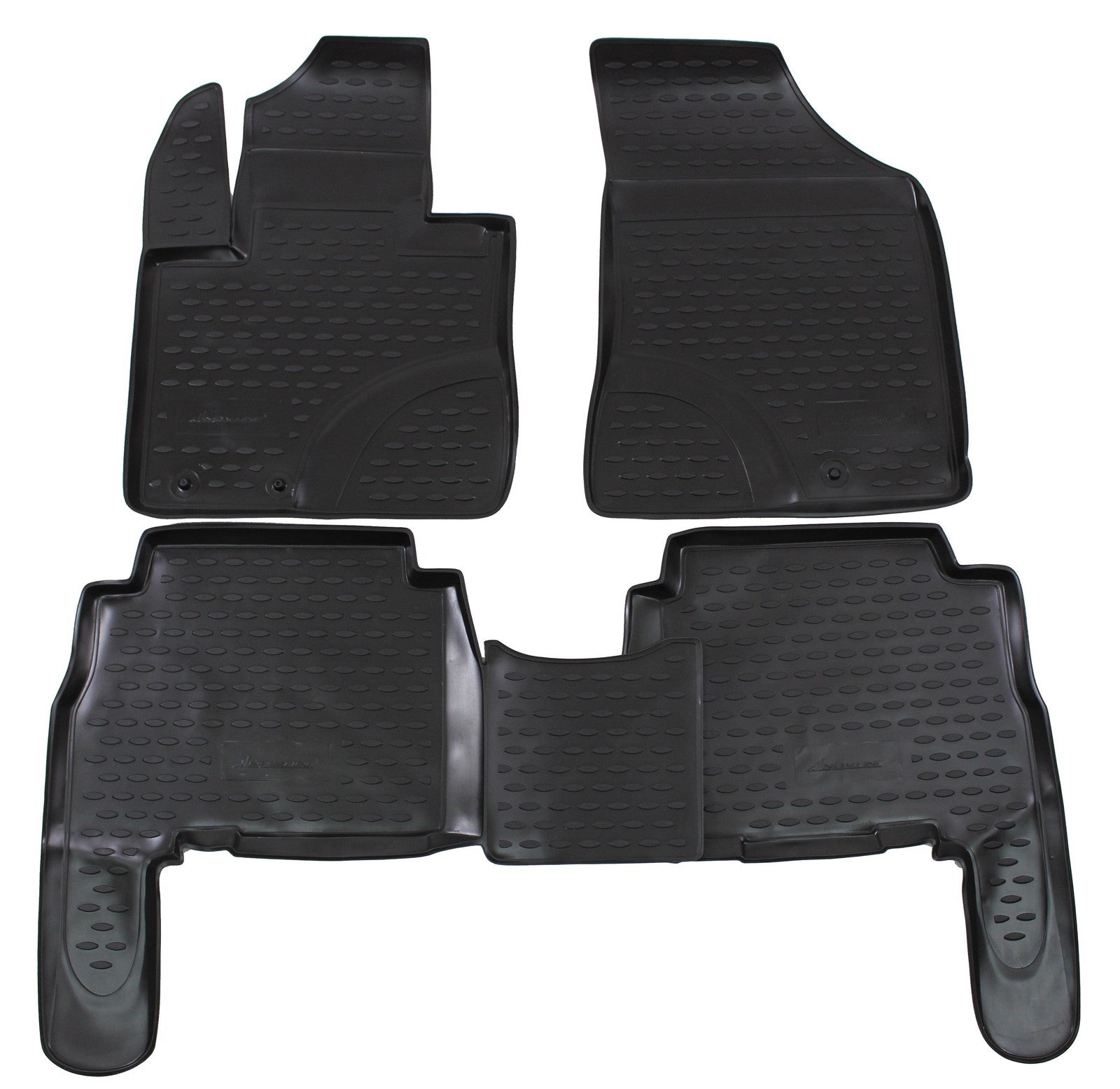 Covorase din cauciuc tip tavita Premium, Kia Sorento, 2009-2012