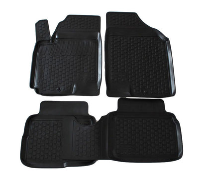 Covorase din cauciuc tip tavita Premium, Kia Soul, 2008-2014