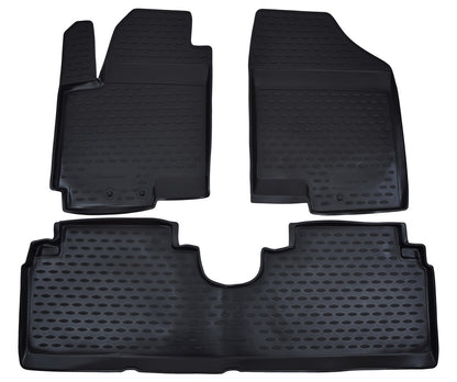 Covorase din cauciuc tip tavita Premium, Kia Venga, 2009-2019