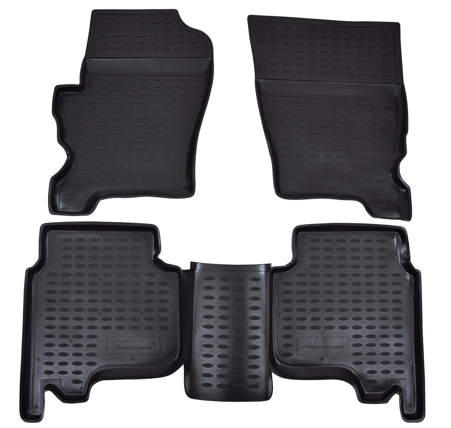 Covorase din cauciuc tip tavita Premium, Land Rover Discovery 4, 2009-2017