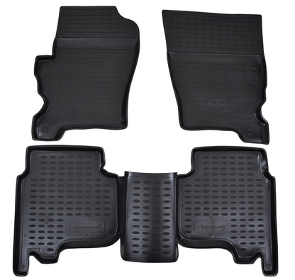 Covorase din cauciuc tip tavita Premium, Land Rover Discovery 4, 2009-2017