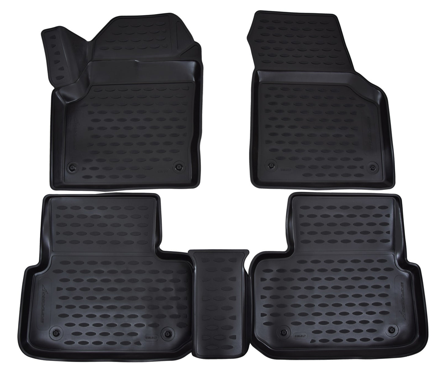 Covorase din cauciuc tip tavita Premium, Land Rover Discovery Sport, 2014-