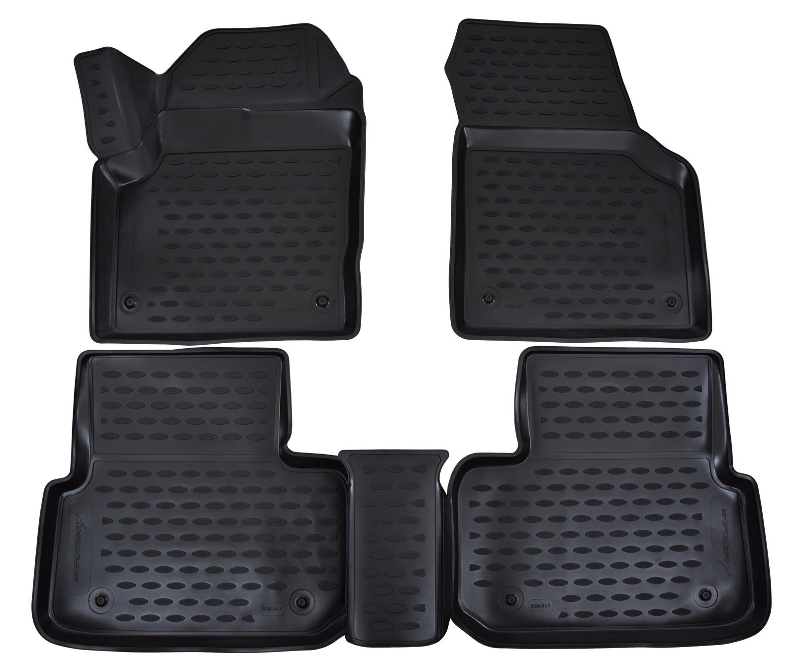 Covorase din cauciuc tip tavita Premium, Land Rover Discovery Sport, 2014-