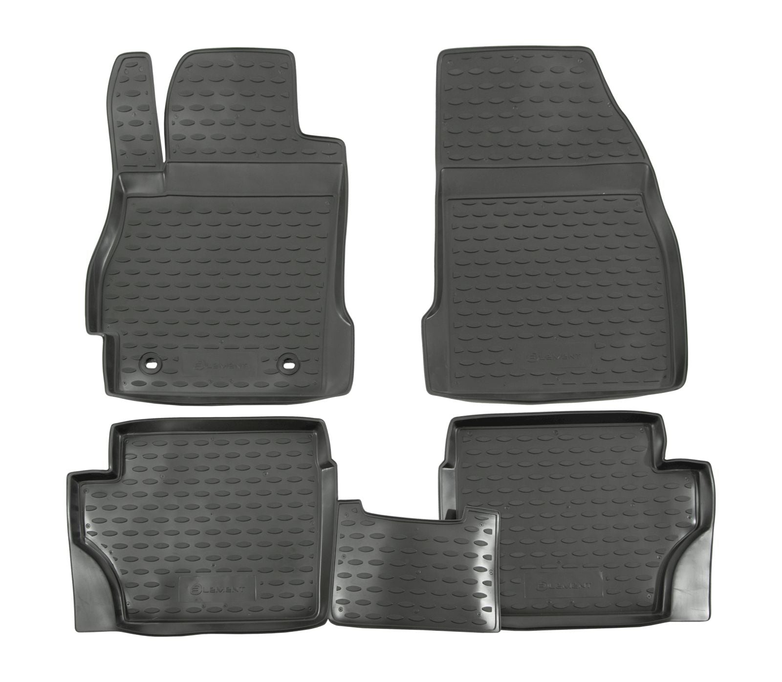 Covorase din cauciuc tip tavita Premium, Mazda 2, 2007-2014