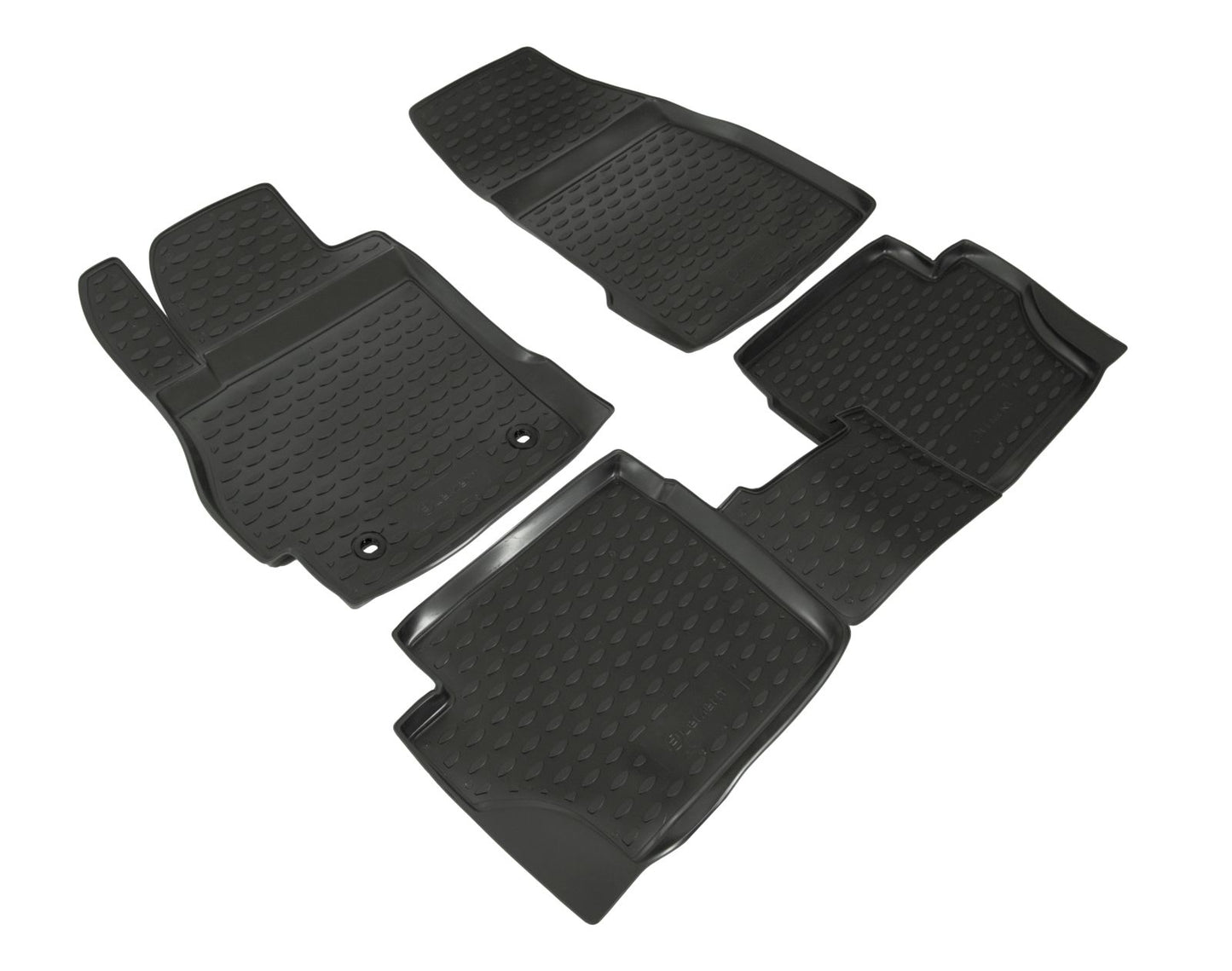 Covorase din cauciuc tip tavita Premium, Mazda 2, 2007-2014
