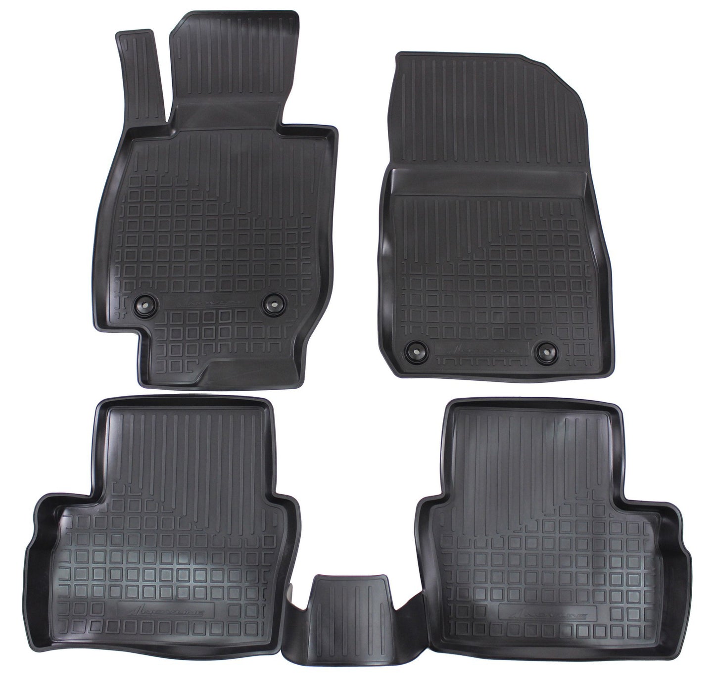Covorase din cauciuc tip tavita Premium, Mazda CX-3, 2015-