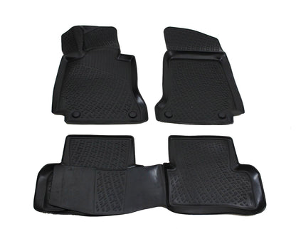 Covorase din cauciuc tip tavita Premium, Mercedes-Benz Clasa C (W205), 2014-2021