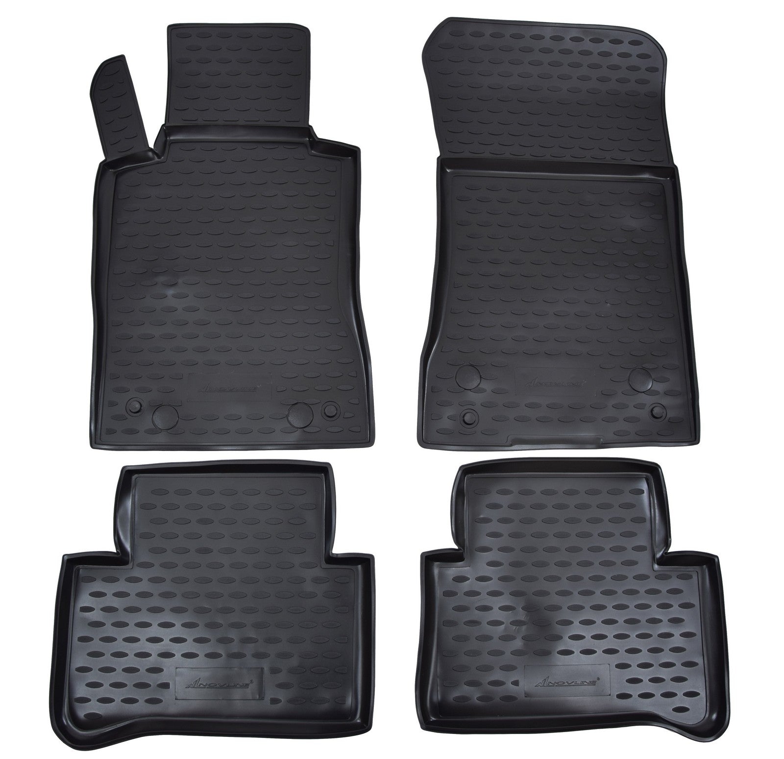 Covorase din cauciuc tip tavita Premium, Mercedes-Benz Clasa CLS (C219), sedan, 2004-2010