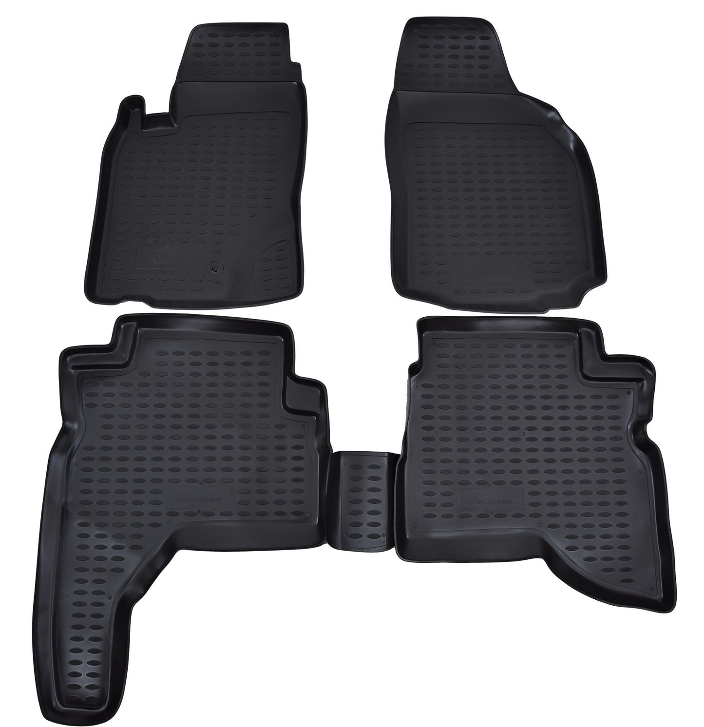 Covorase din cauciuc tip tavita Premium, Mitsubishi L200, pick-up, 1996-2006