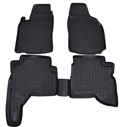 Covorase din cauciuc tip tavita Premium, Mitsubishi L200, pick-up, 1996-2006