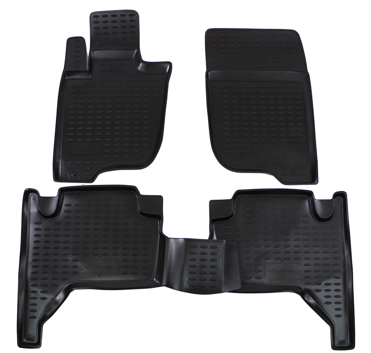 Covorase din cauciuc tip tavita Premium, Mitsubishi L200, pick-up, 2006-2015