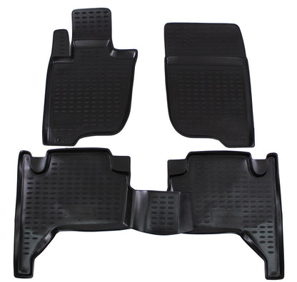 Covorase din cauciuc tip tavita Premium, Mitsubishi L200, pick-up, 2006-2015