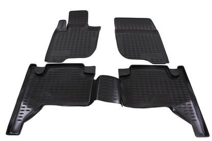 Covorase din cauciuc tip tavita Premium, Mitsubishi L200, pick-up, 2006-2015