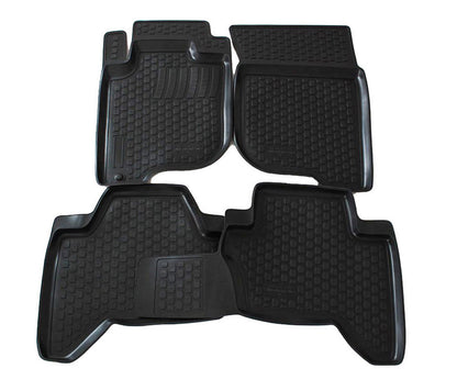 Covorase din cauciuc tip tavita Premium, Mitsubishi L200, pick-up, 2006-2015