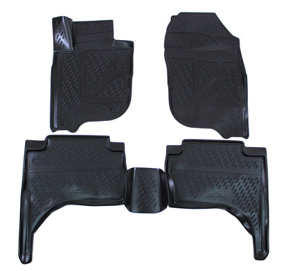 Covorase din cauciuc tip tavita Premium, Mitsubishi L200, 2015-2019