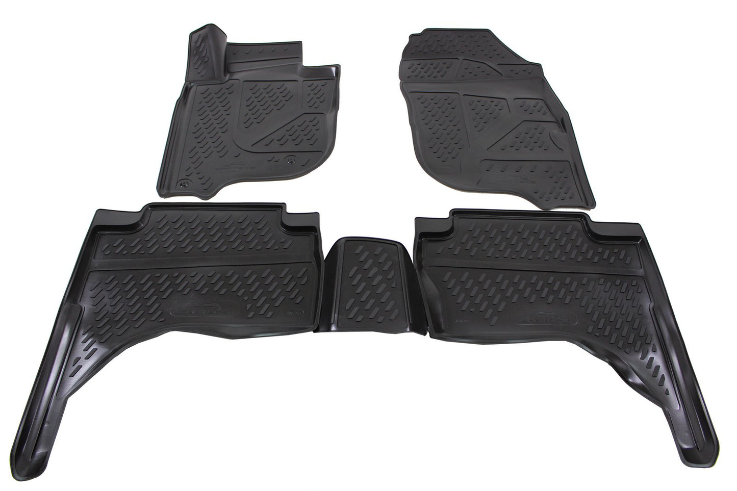 Covorase din cauciuc tip tavita Premium, Mitsubishi L200, 2015-2019