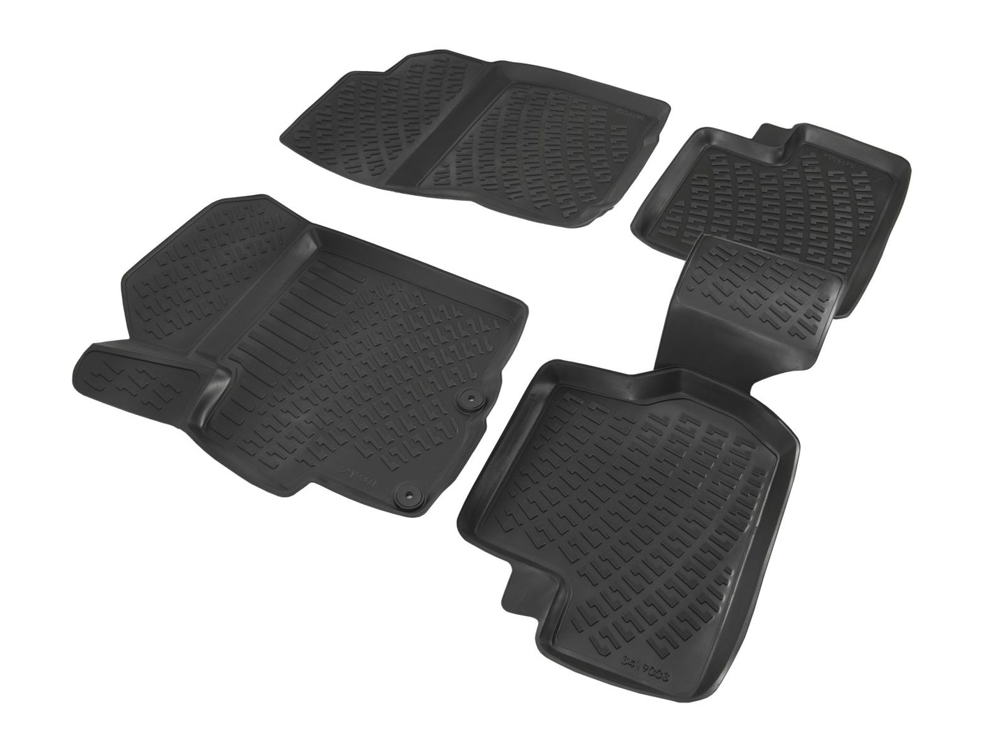 Covorase din cauciuc tip tavita Premium, Mitsubishi Lancer, 2007-2017