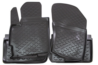 Covorase din cauciuc tip tavita Premium, Mitsubishi Outlander, SUV, 2014-
