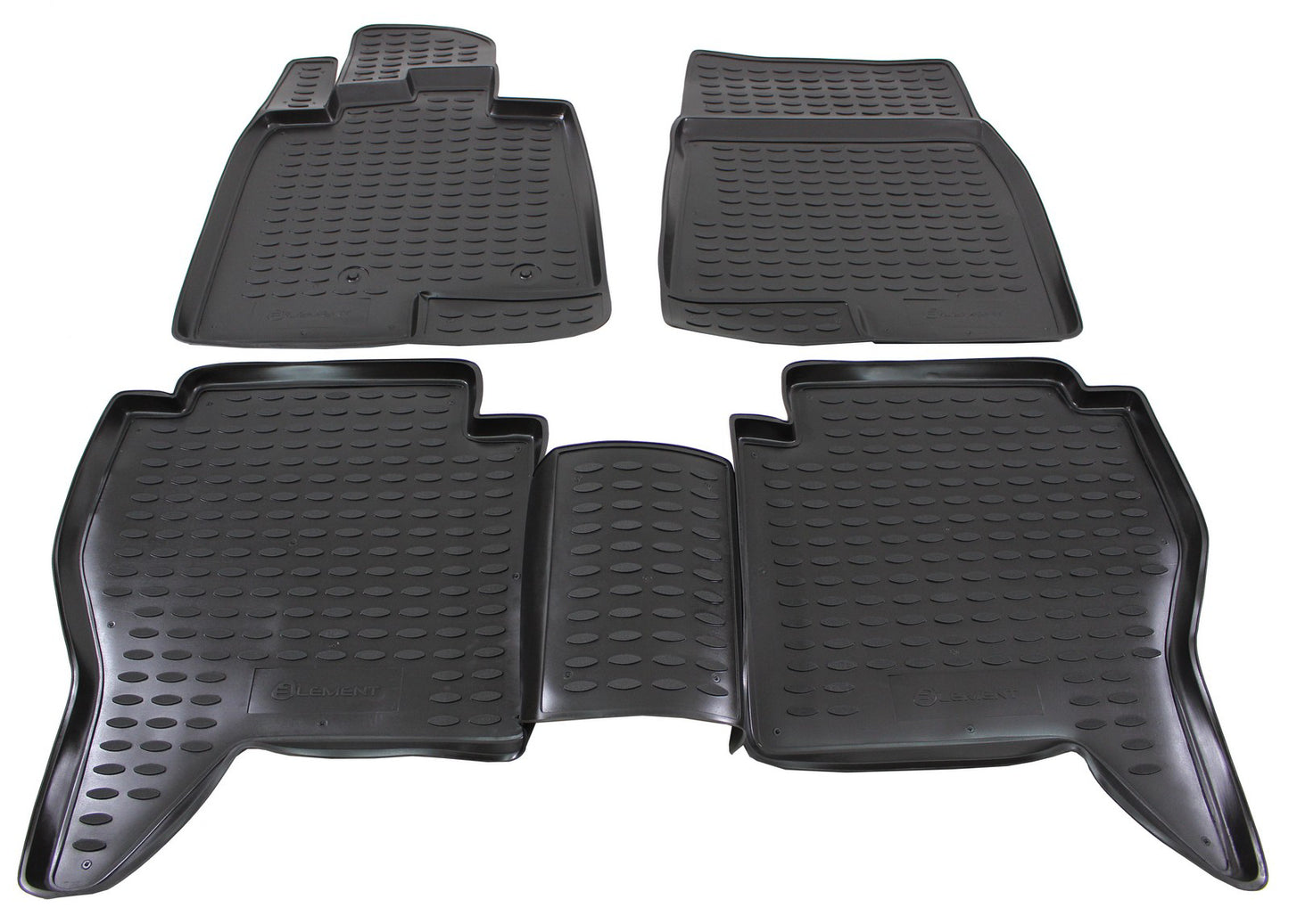 Covorase din cauciuc tip tavita Premium, Mitsubishi Pajero, 2006-2015