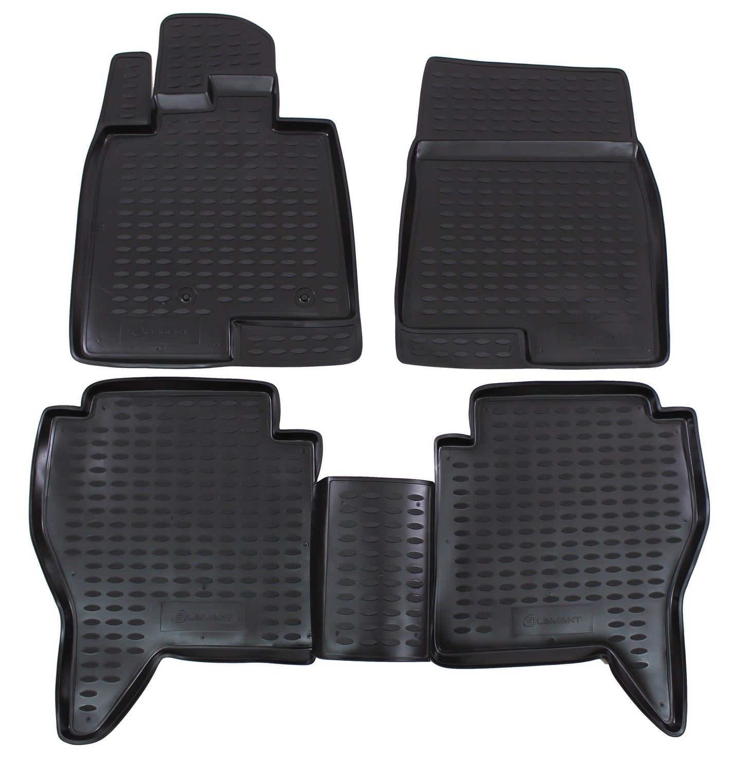 Covorase din cauciuc tip tavita Premium, Mitsubishi Pajero, 2006-2015