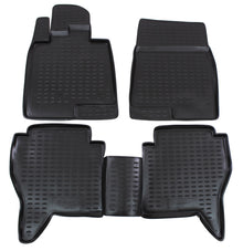 Covorase din cauciuc tip tavita Premium, Mitsubishi Pajero, 2006-2015