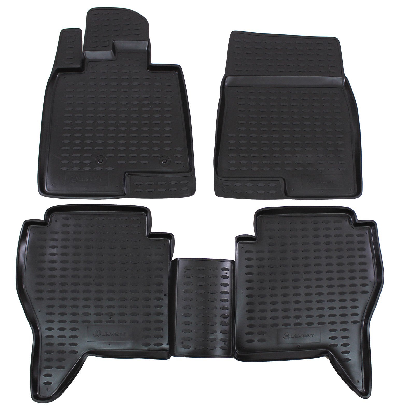 Covorase din cauciuc tip tavita Premium, Mitsubishi Pajero, 2006-2015