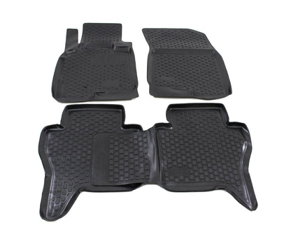 Covorase din cauciuc tip tavita Premium, Mitsubishi Pajero, 2006-2015