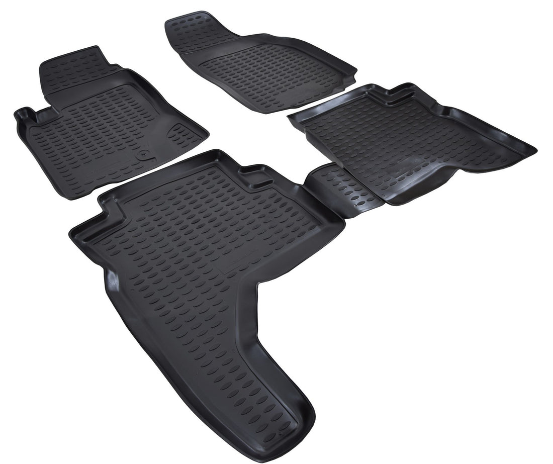 Covorase din cauciuc tip tavita Premium, Mitsubishi Pajero Sport, 1998-2008