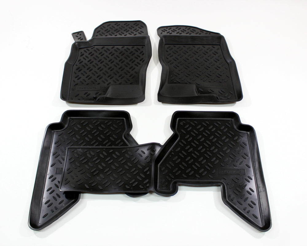 Covorase din cauciuc tip tavita Premium, Nissan Patrol (Y61), 5 usi, 1997-2010
