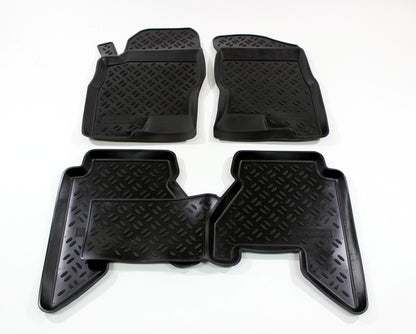 Covorase din cauciuc tip tavita Premium, Nissan Patrol (Y61), 5 usi, 1997-2010