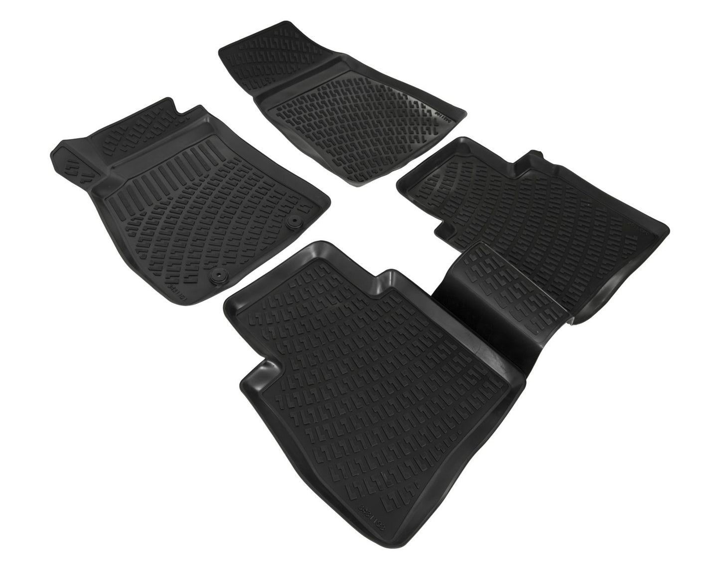 Covorase din cauciuc tip tavita Premium, Nissan Pulsar, 2014-2018
