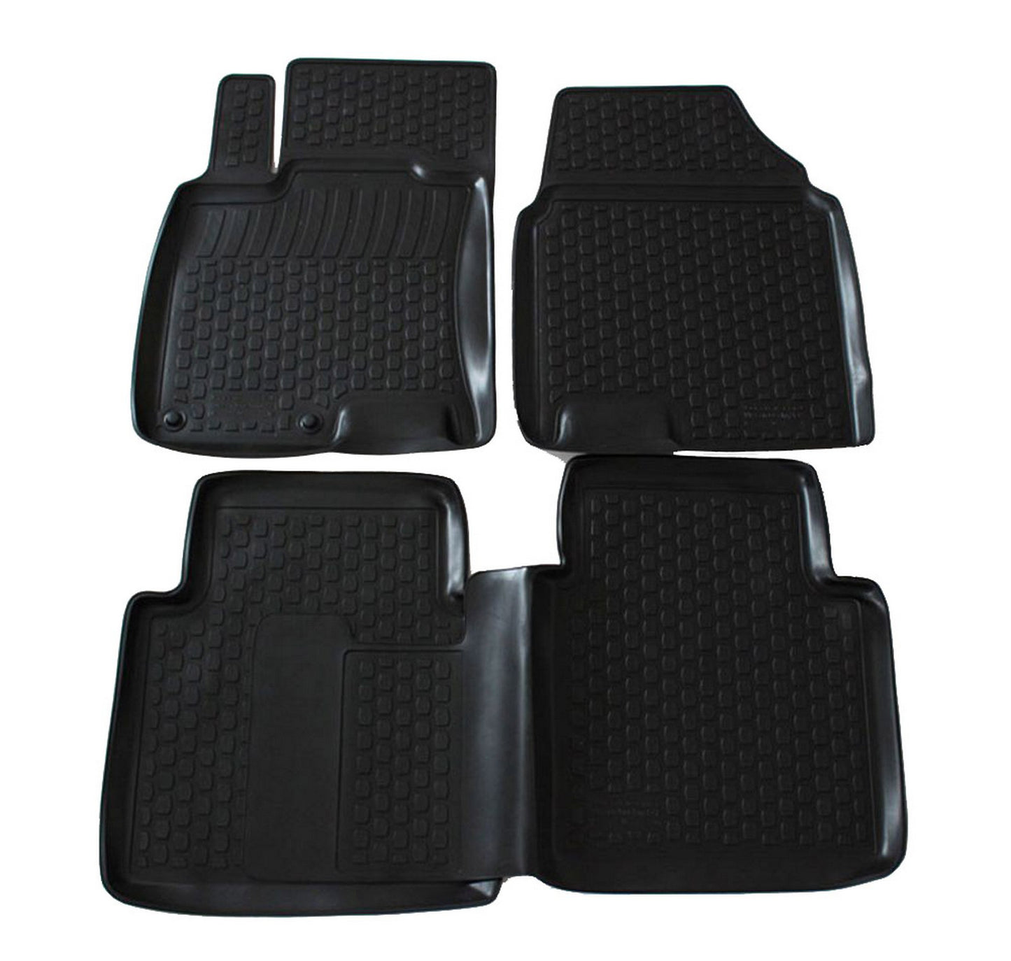 Covorase din cauciuc tip tavita Premium, Nissan Qashqai+2, SUV, 2008-2013