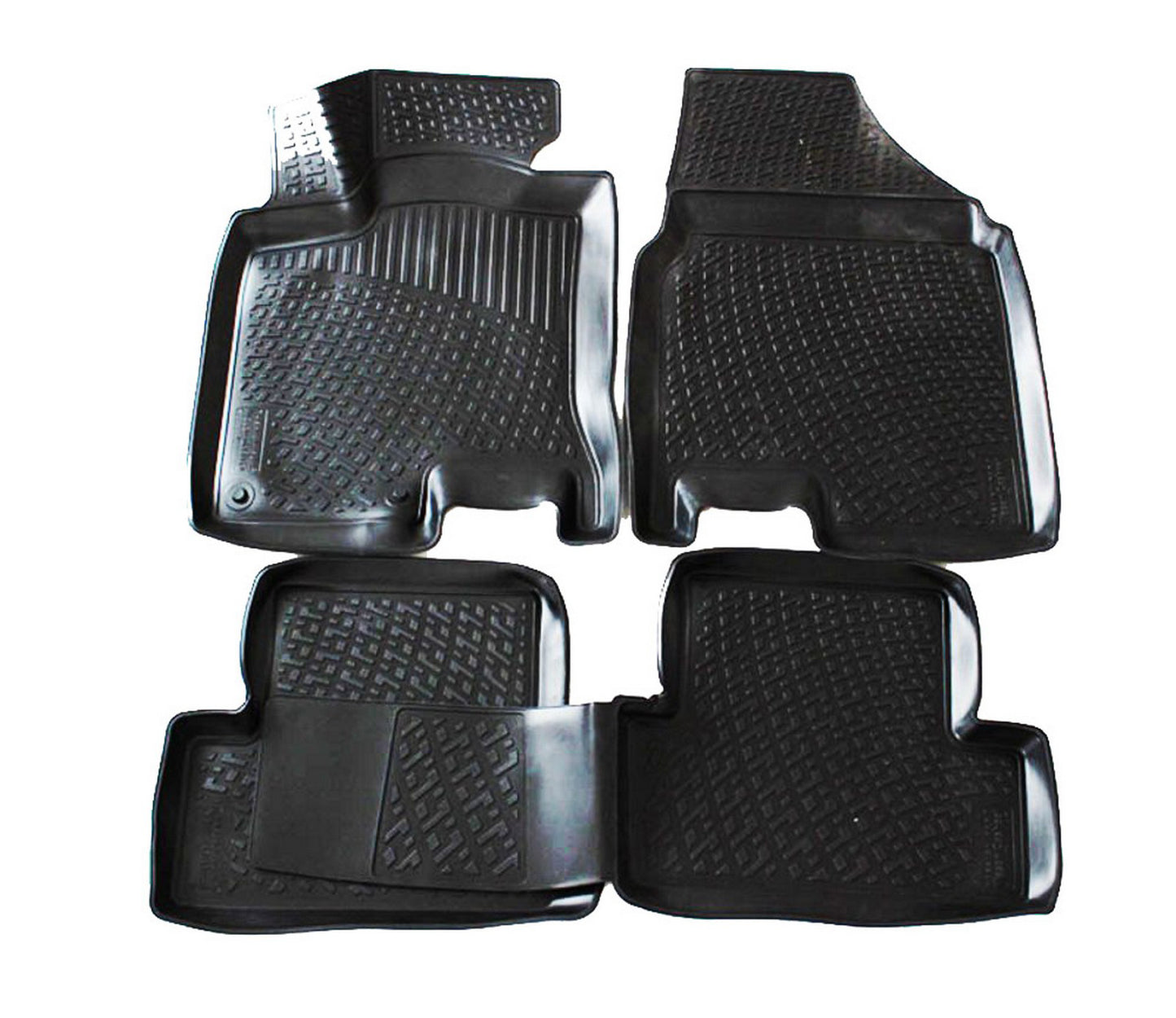 Covorase din cauciuc tip tavita Premium, Nissan Qashqai, SUV, 2006-2013