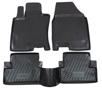 Covorase din cauciuc tip tavita Premium, Nissan Qashqai(J10), 5 locuri, SUV, 2006-2013, 4 piese