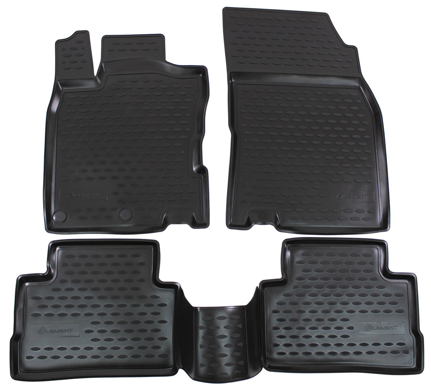 Covorase din cauciuc tip tavita Premium, Nissan Qashqai (J11), SUV, 2014-2019