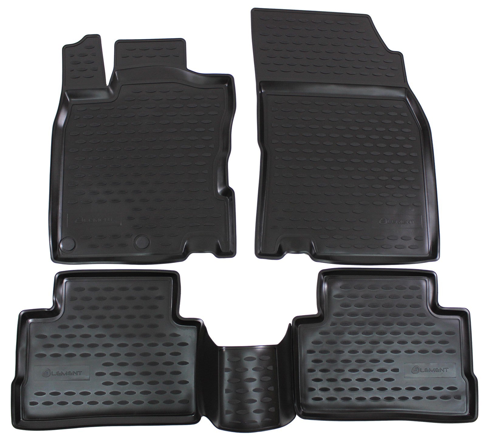 Covorase din cauciuc tip tavita Premium, Nissan Qashqai (J11), SUV, 2014-2019