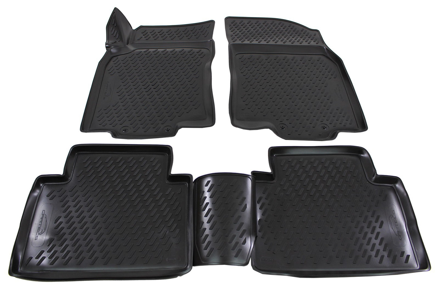Covorase din cauciuc tip tavita Premium, Nissan X-Trail, SUV, 2014-