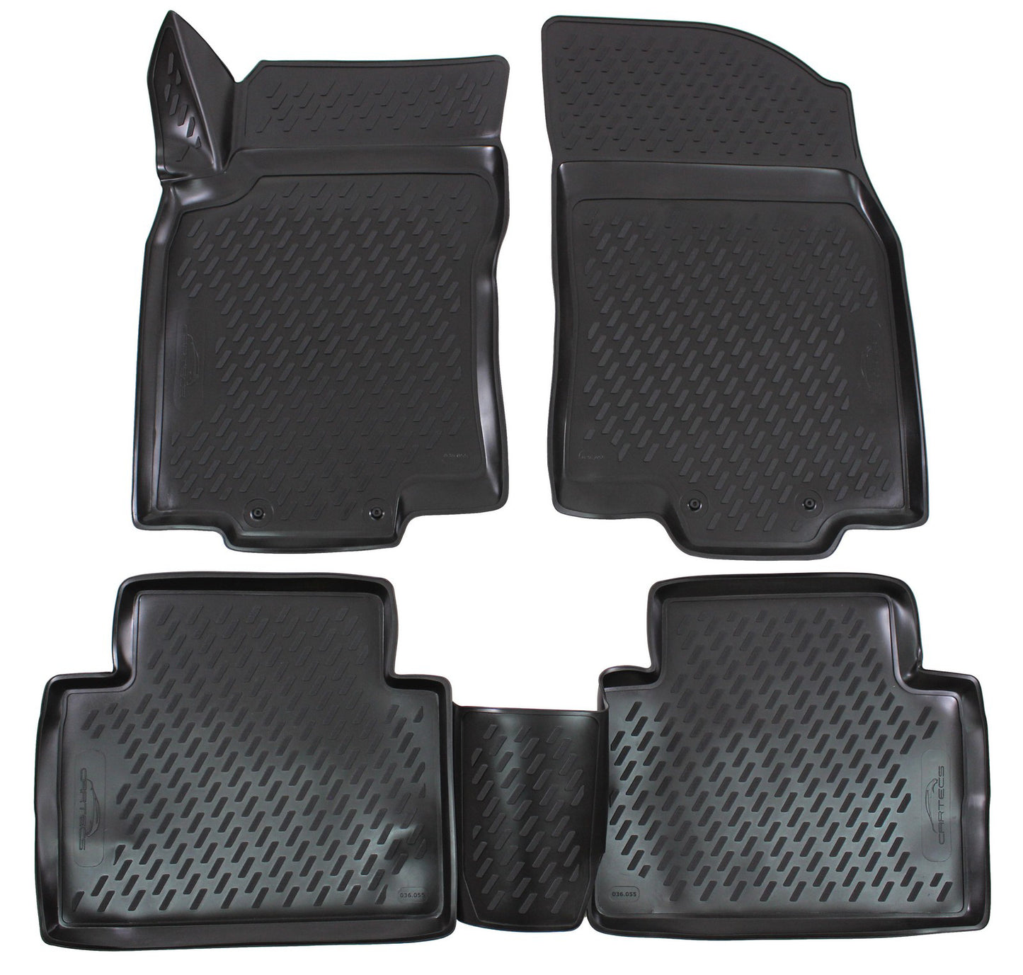 Covorase din cauciuc tip tavita Premium, Nissan X-Trail, SUV, 2014-