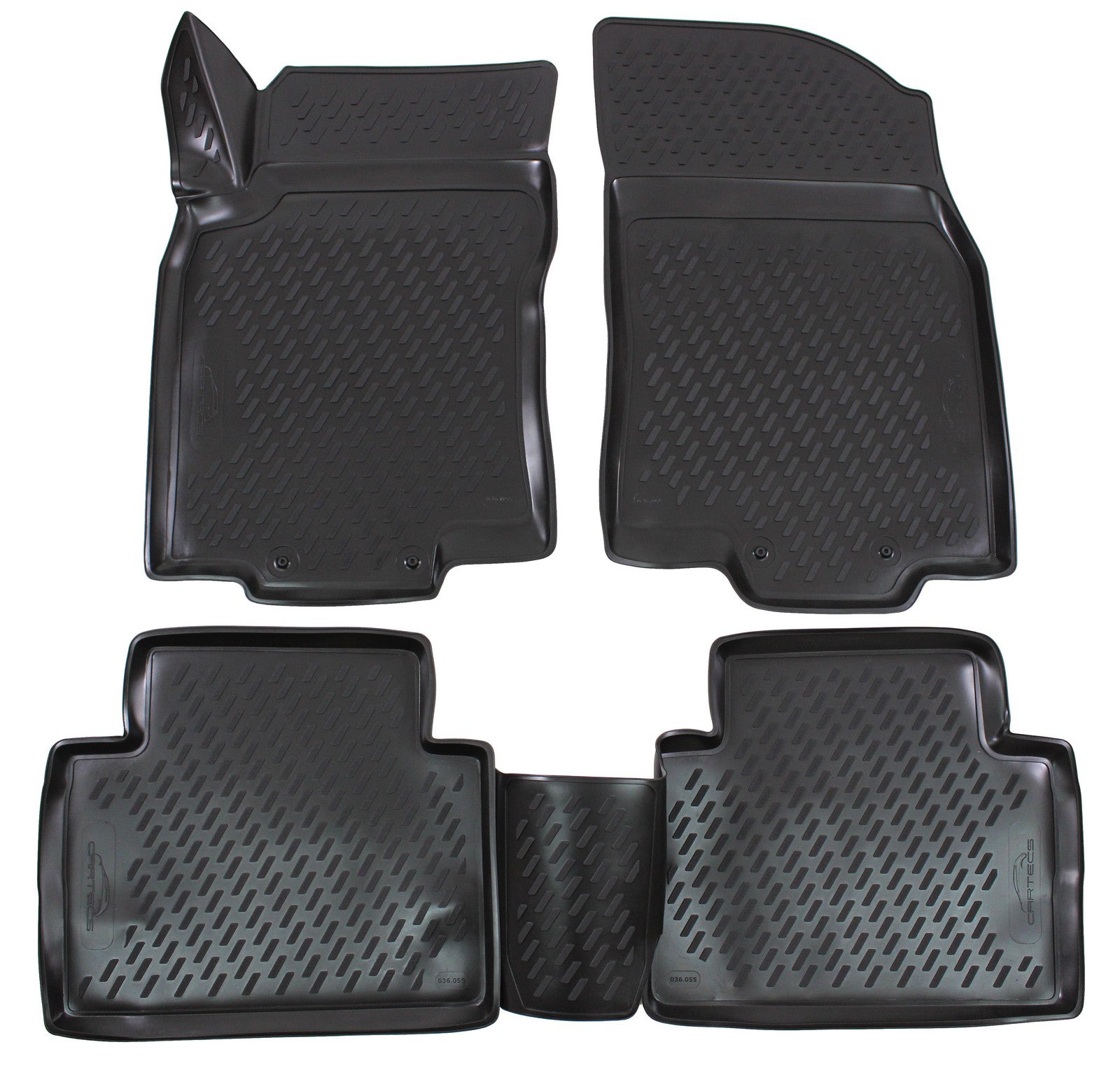 Covorase din cauciuc tip tavita Premium, Nissan X-Trail, SUV, 2014-