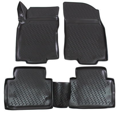 Covorase din cauciuc tip tavita Premium, Nissan X-Trail, SUV, 2014-